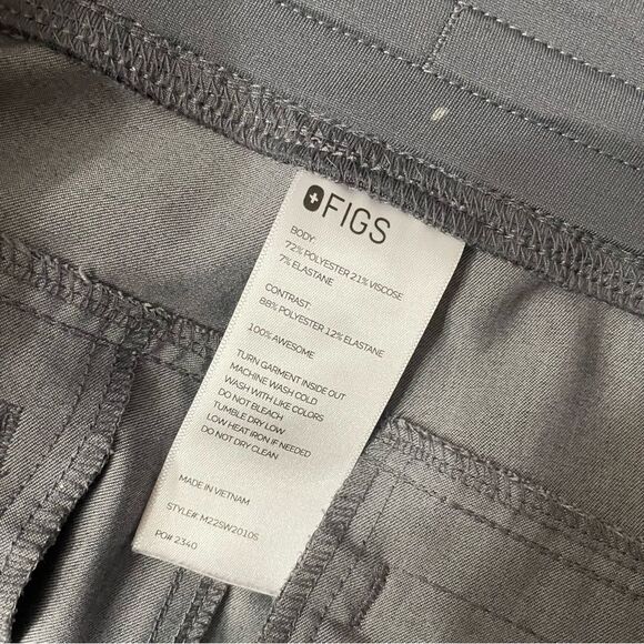 Figs Technical Collection Drawstring Pants Size Large - Picture 10 of 10